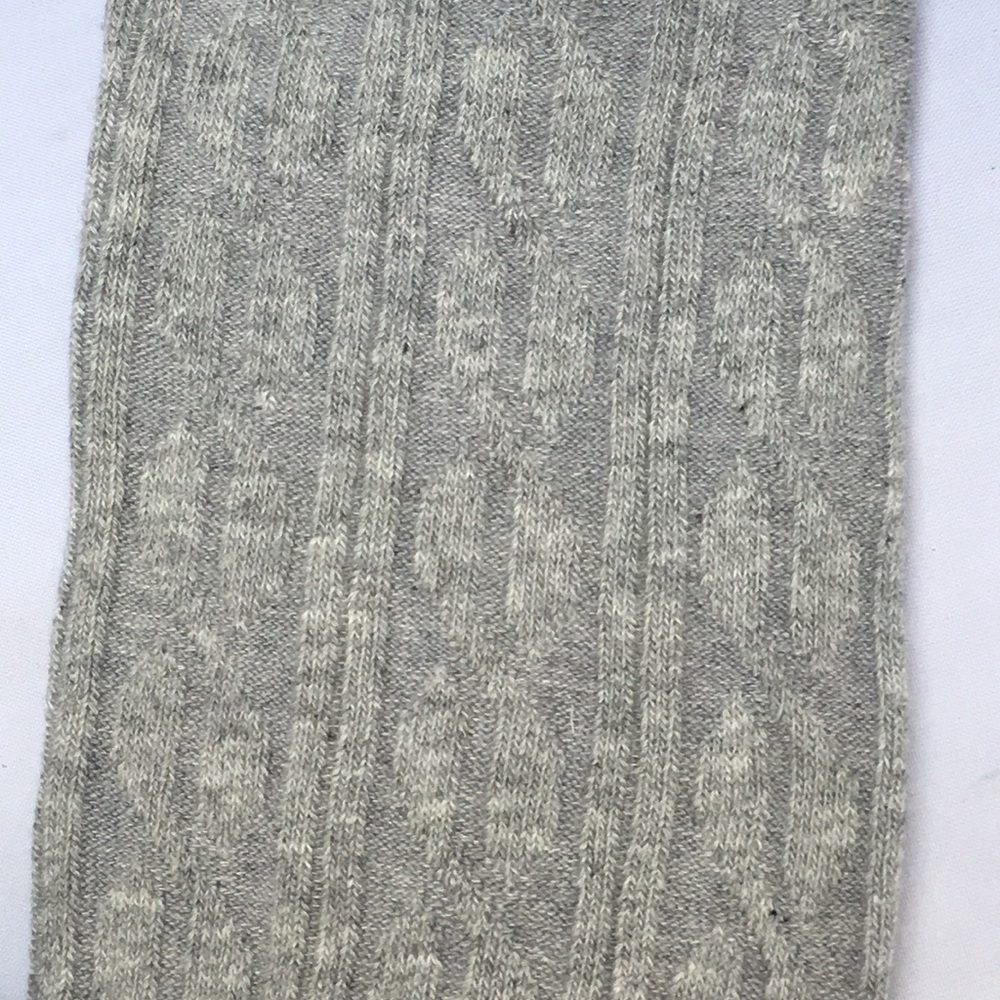 New! Gray Thigh High Socks - Picture 3 of 4